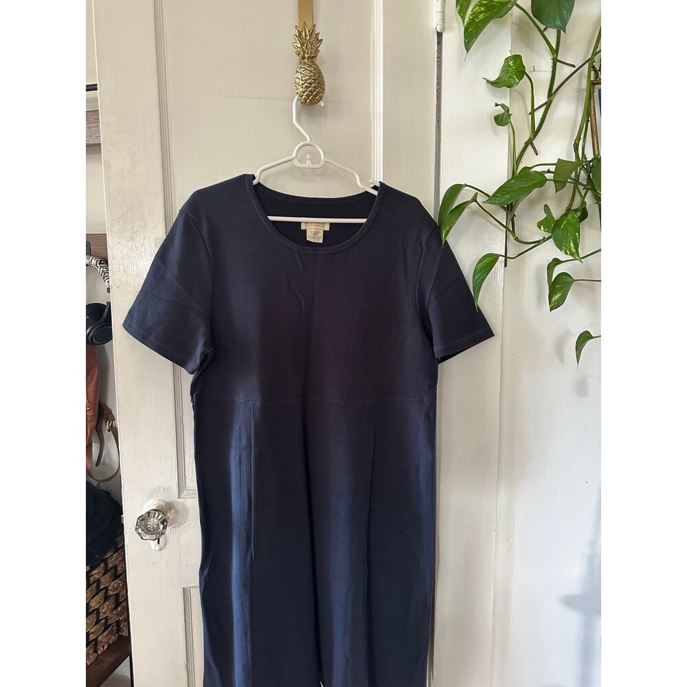 Green Cotton Sustainable Women’s size large blue dress